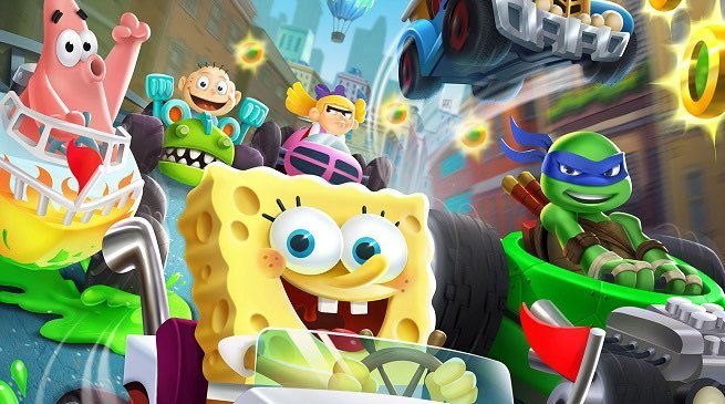 Подробнее о Дебютный трейлер Nickelodeon Kart Racers
